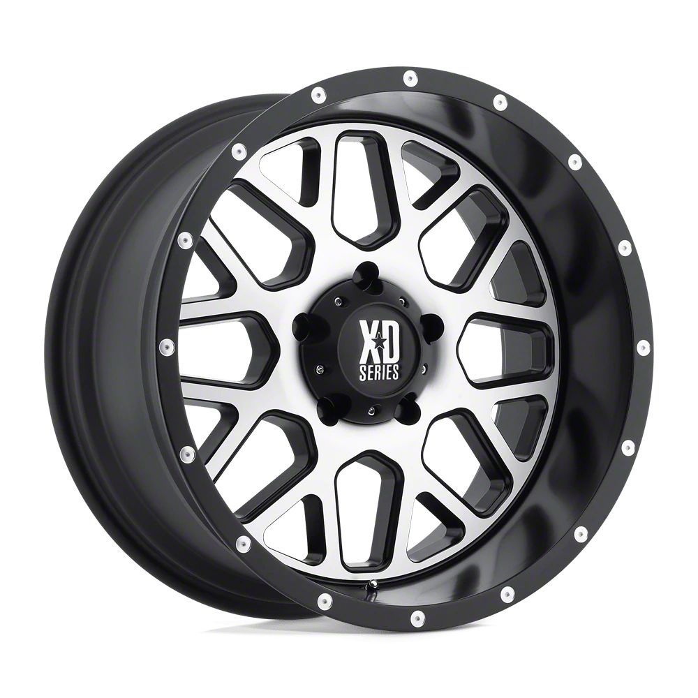 Asanti Silverado Ballistic Gloss Black Milled Lug Wheel X