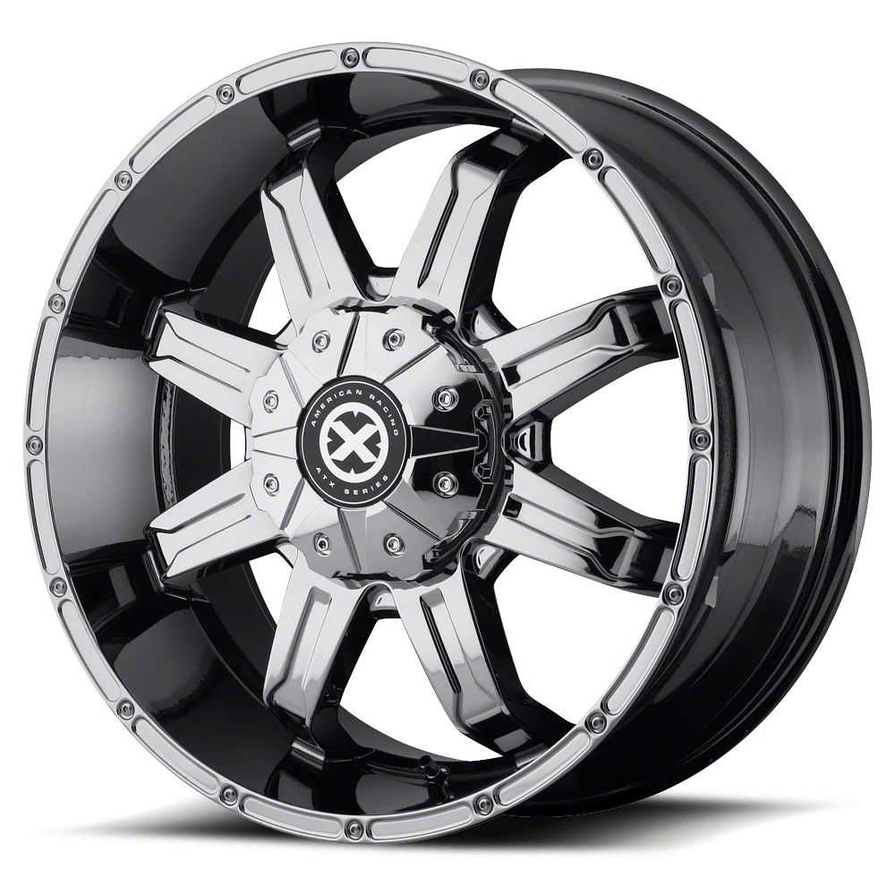 Atx Series Yukon Blade Pvd Chrome Lug Wheel X Mm Offset