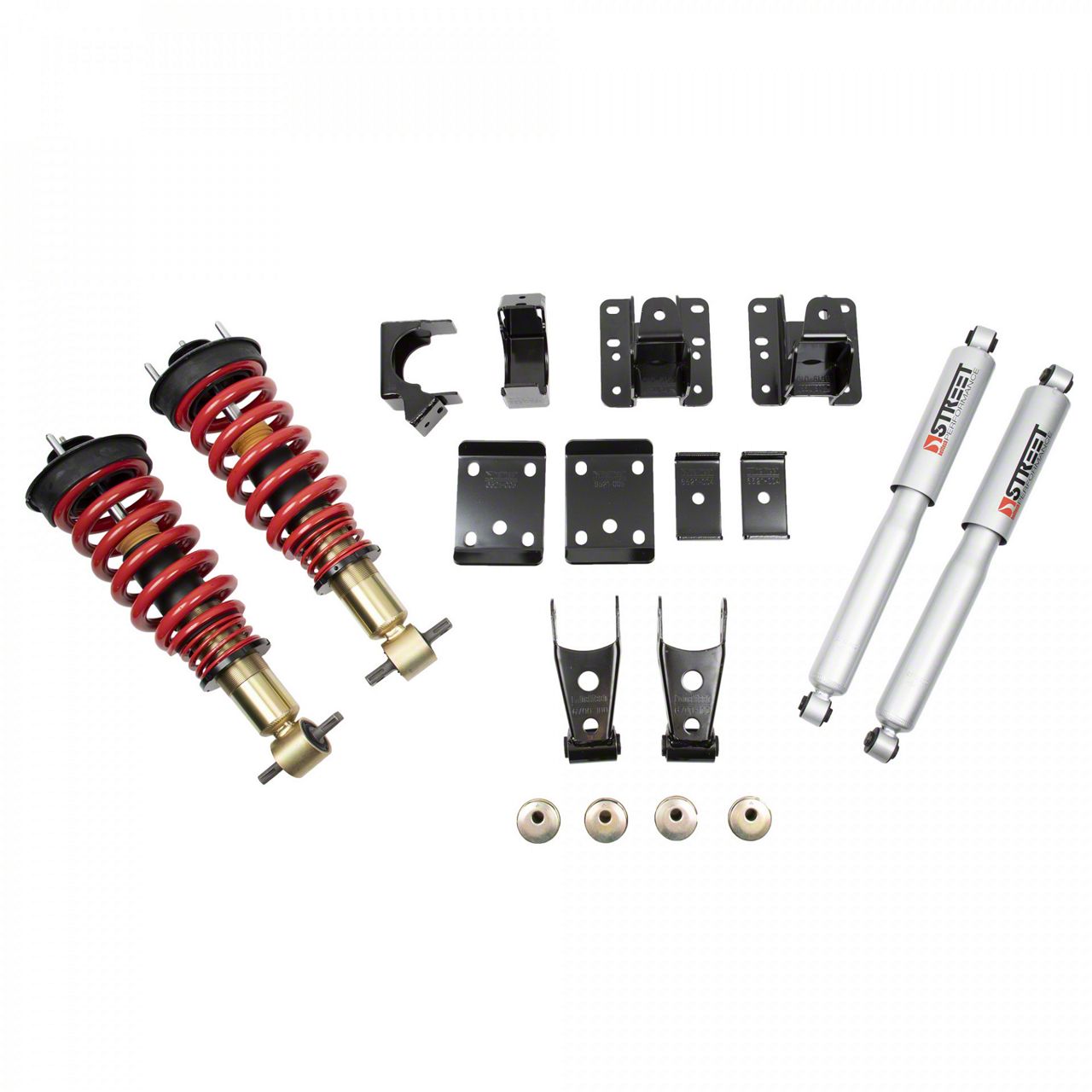 Belltech Silverado 1500 Lowering Kit With Performance Front Coil Overs