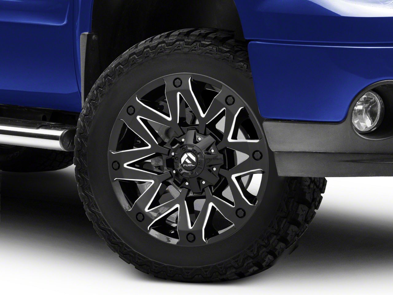 Fuel Wheels Sierra 1500 Ambush Gloss Black Milled 6 Lug Wheel 20x10