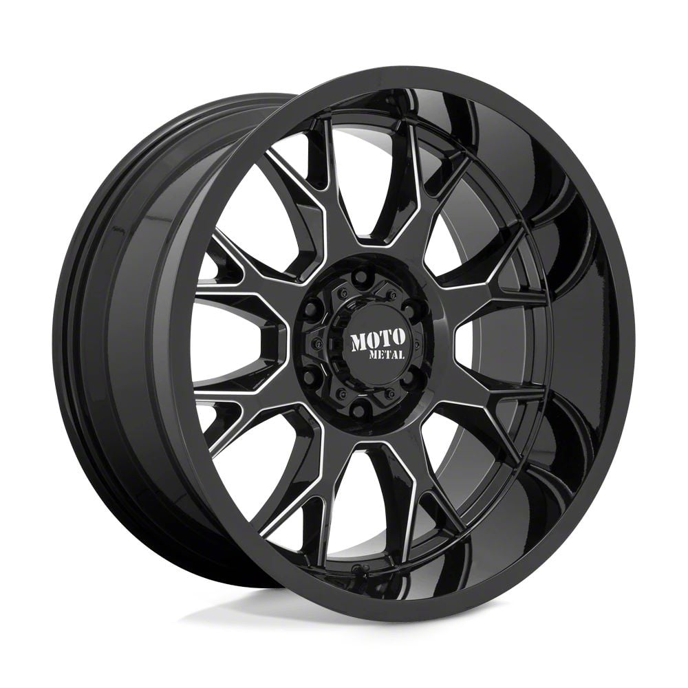 Fuel Wheels Silverado Ff D Matte Black Milled Lug Wheel X