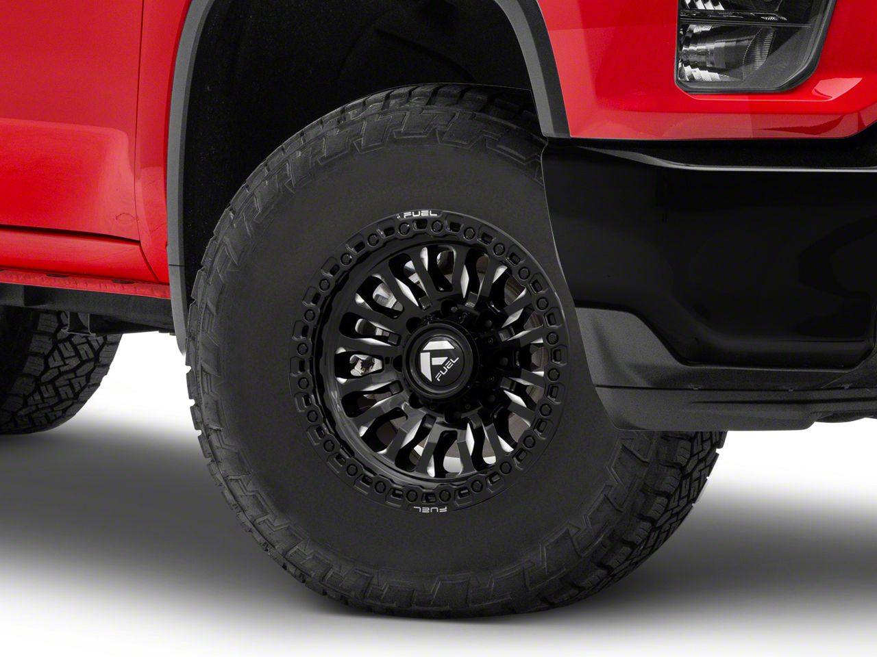 Fuel Wheels Silverado Rincon Gloss Black Milled Lug Wheel X