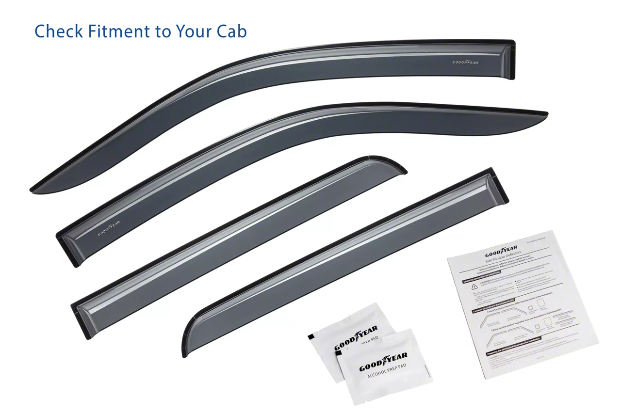 Goodyear Car Accessories F Shatterproof Tape On Window Deflectors