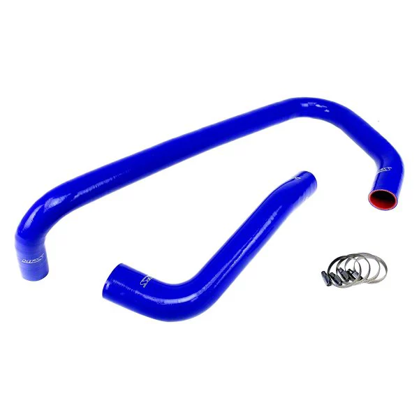 Hps Ram Silicone Radiator Coolant Hose Kit Blue Blue