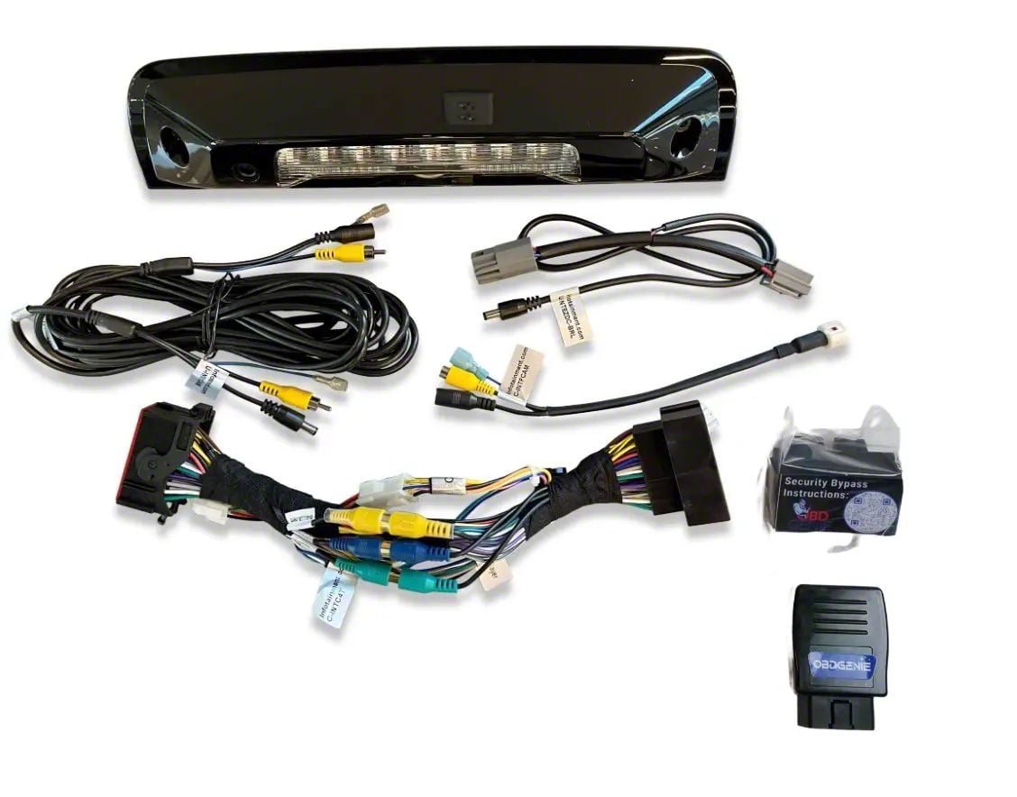 Infotainment RAM 2500 Third Brake LED Light Cargo Camera Kit C BDLCGO