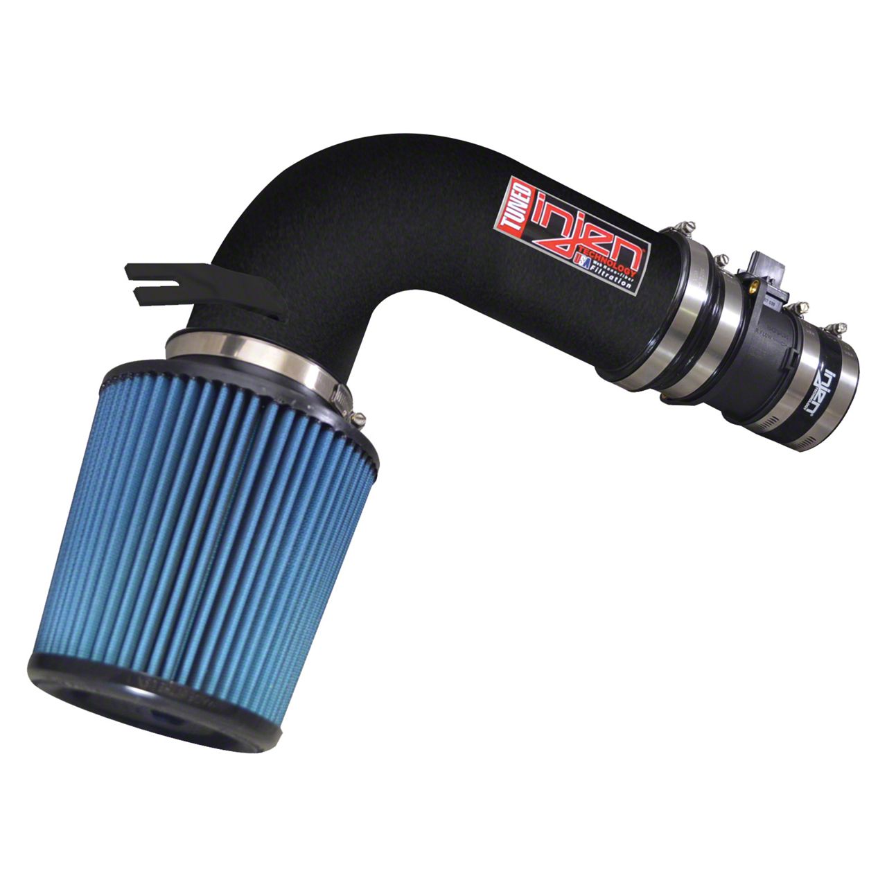 Injen Ram Power Flow Cold Air Intake Wrinkle Black Pf Wb