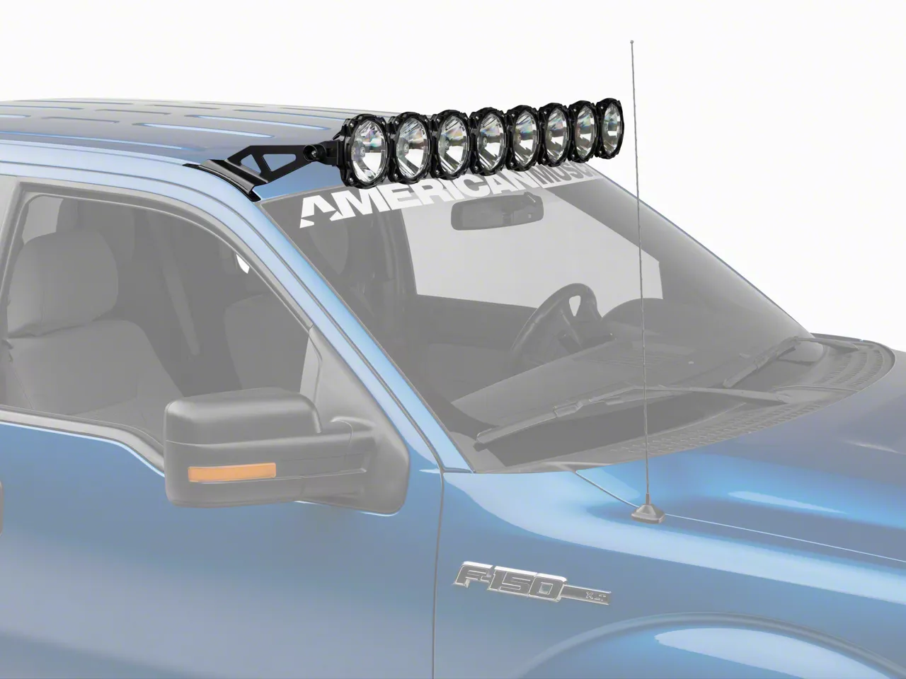 KC HiLiTES F 150 50 Inch Gravity Pro6 LED Light Bar Spot Spread Combo