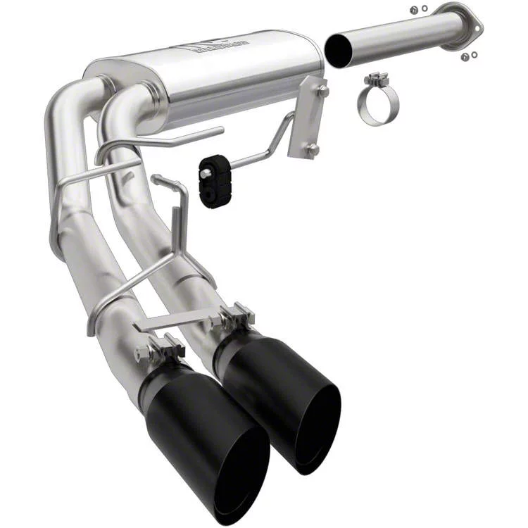 Magnaflow F Street Series Dual Exhaust System With Black Tips