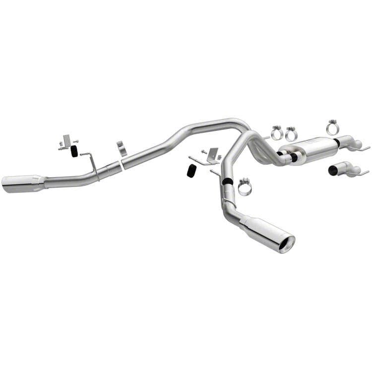 Magnaflow F Street Series Dual Exhaust System With Polished Tips