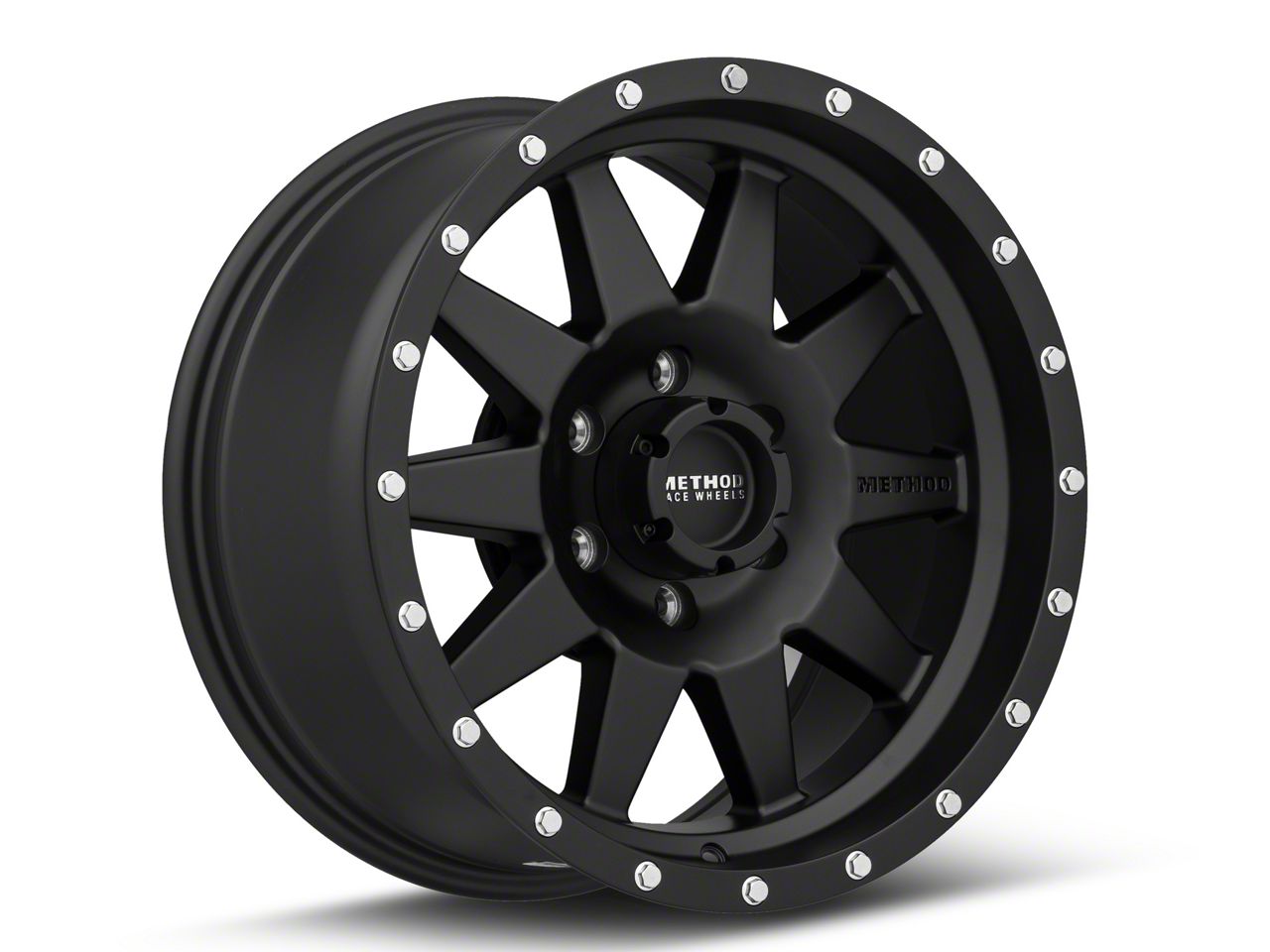 Method Race Wheels F Mr The Standard Matte Black Lug Wheel