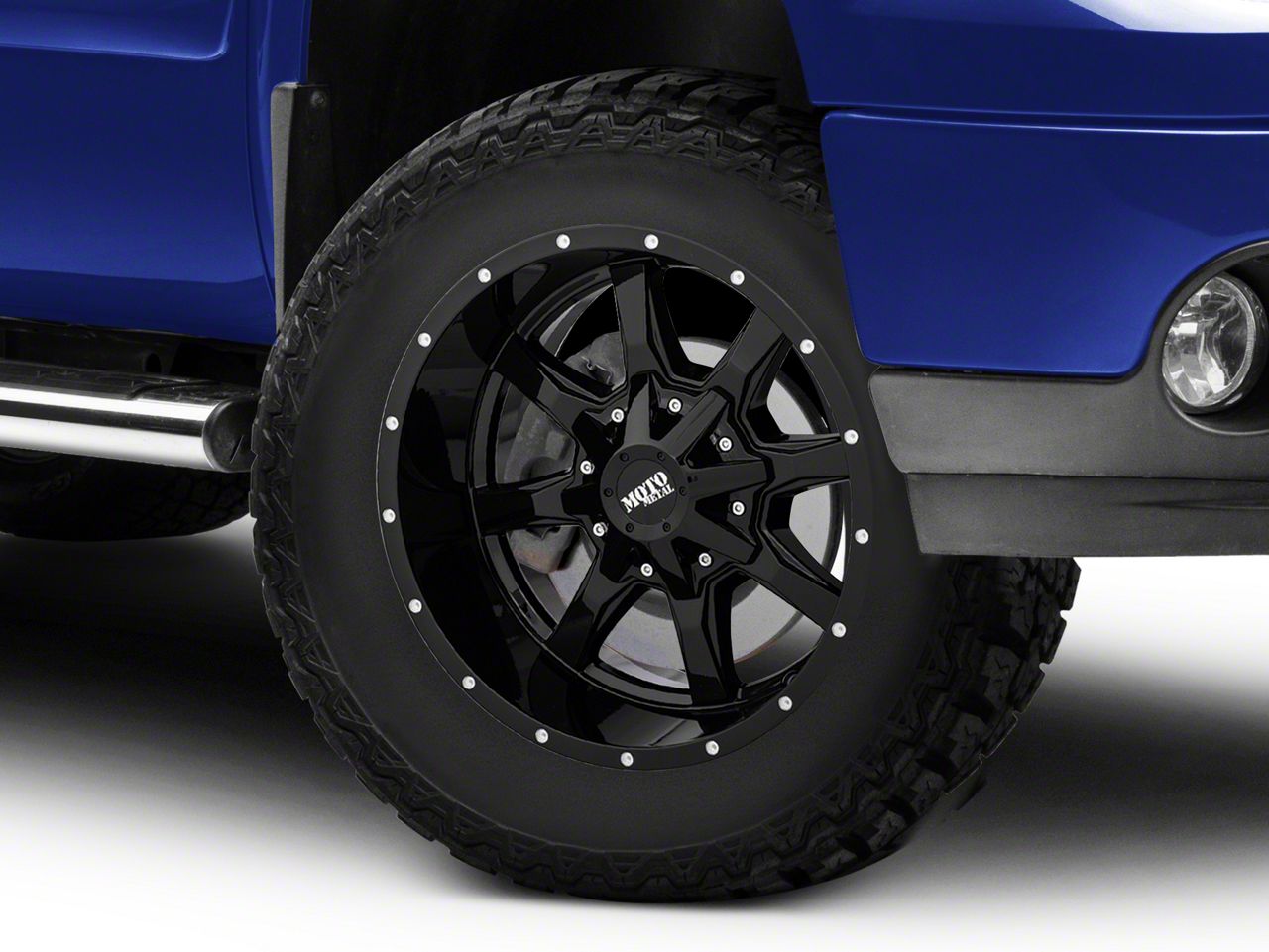 Moto Metal Sierra Mo Gloss Black Lug Wheel X Mm