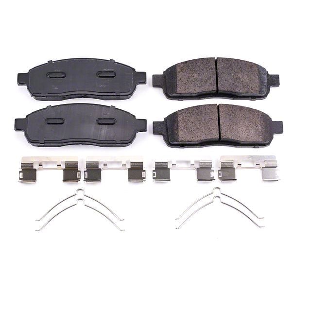 PowerStop F 150 Z17 Evolution Plus Clean Ride Ceramic Brake Pads Front