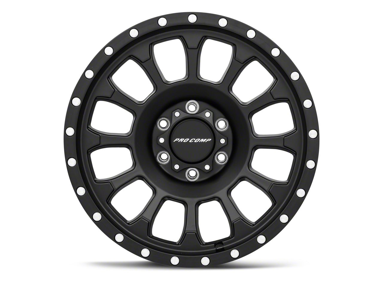 Pro Comp Wheels F 150 Rockwell Satin Black 6 Lug Wheel 18x9 0mm