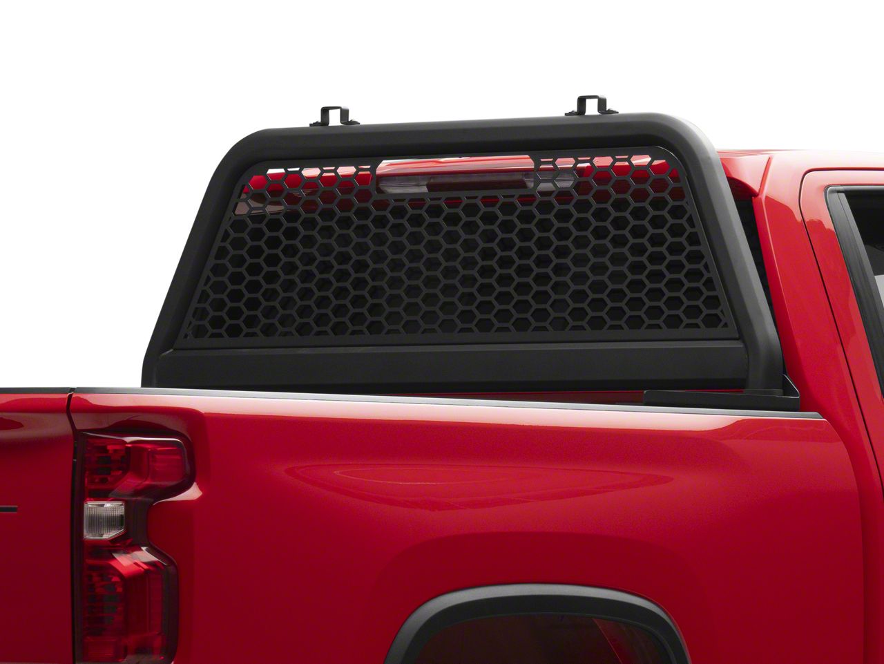 Redrock Silverado Hd Headache Rack Textured Black T