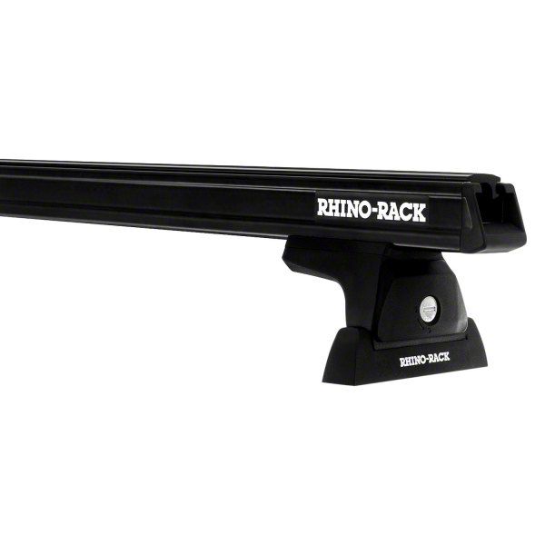 Rhino Rack Silverado 3500 Heavy Duty 2 Bar Roof Rack Black 65 Inch