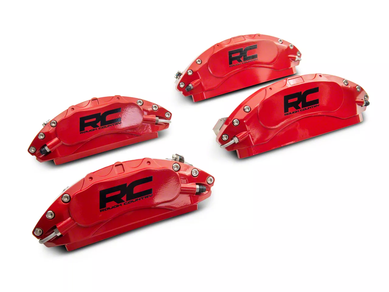 Rough Country Ram Brake Caliper Covers Red Front And Rear A