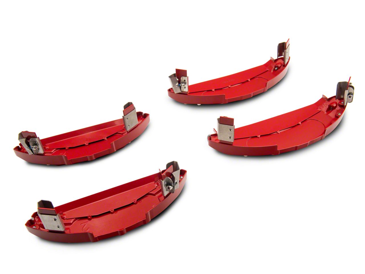 Rough Country Ram Brake Caliper Covers Red Front And Rear A