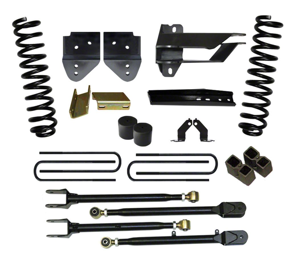 SkyJacker F 350 Super Duty 6 Inch Suspension Lift Kit With 4 Link