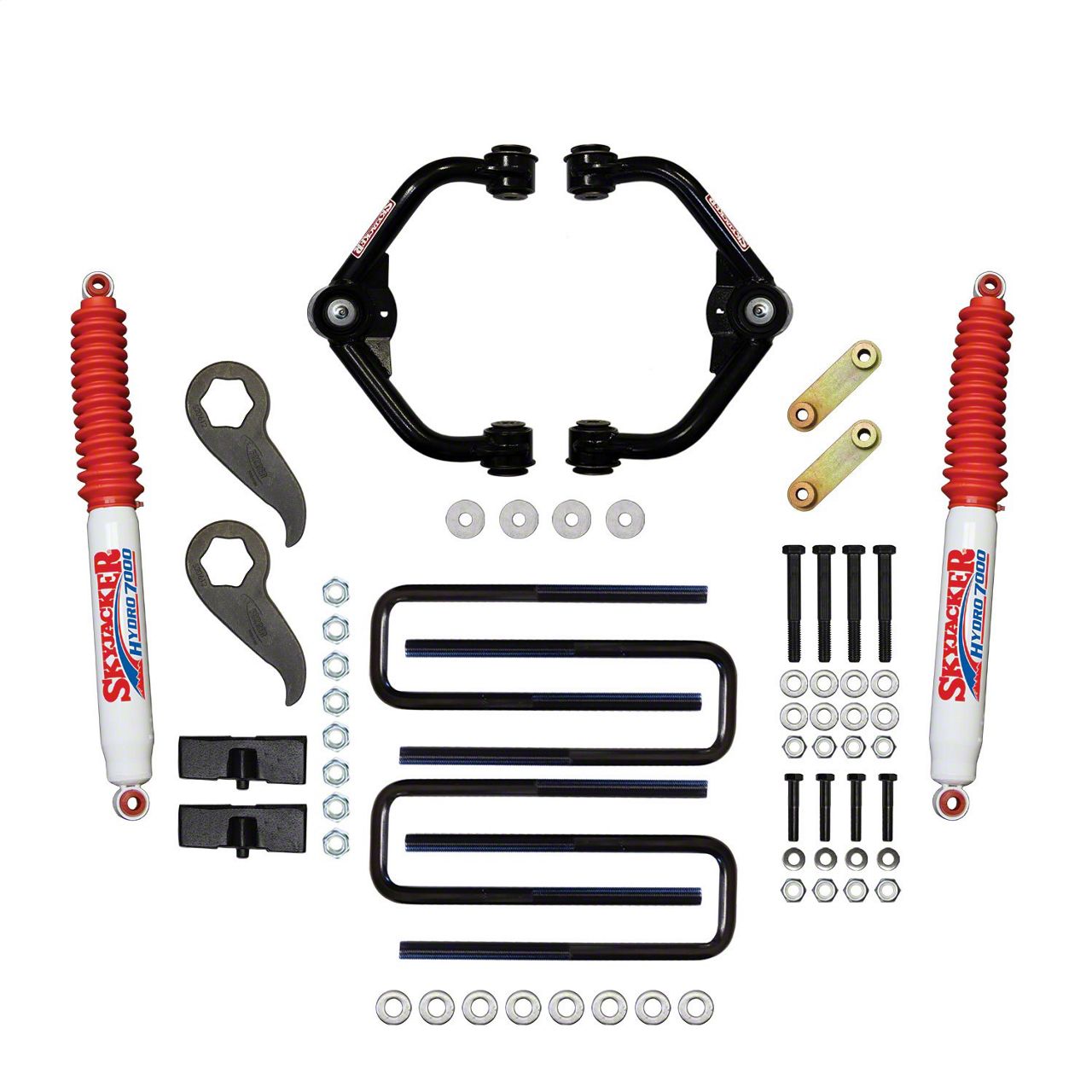 SkyJacker Silverado 2500 3 To 3 50 Inch Suspension Lift Kit With Hydro