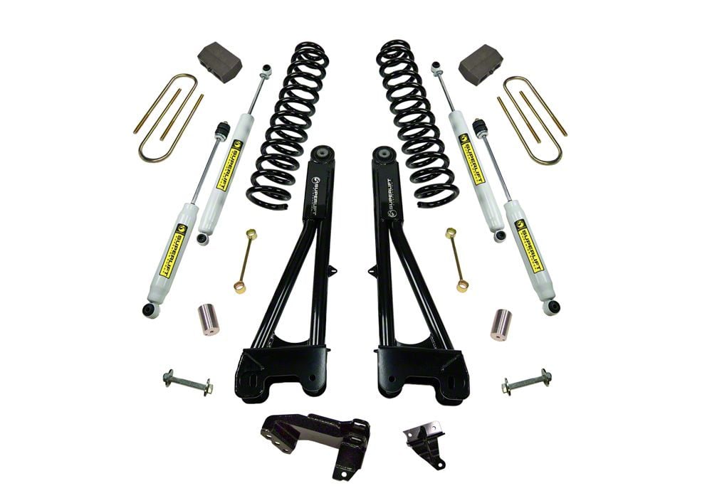 SuperLift F 350 Super Duty 4 Inch Radius Arm Suspension Lift Kit With