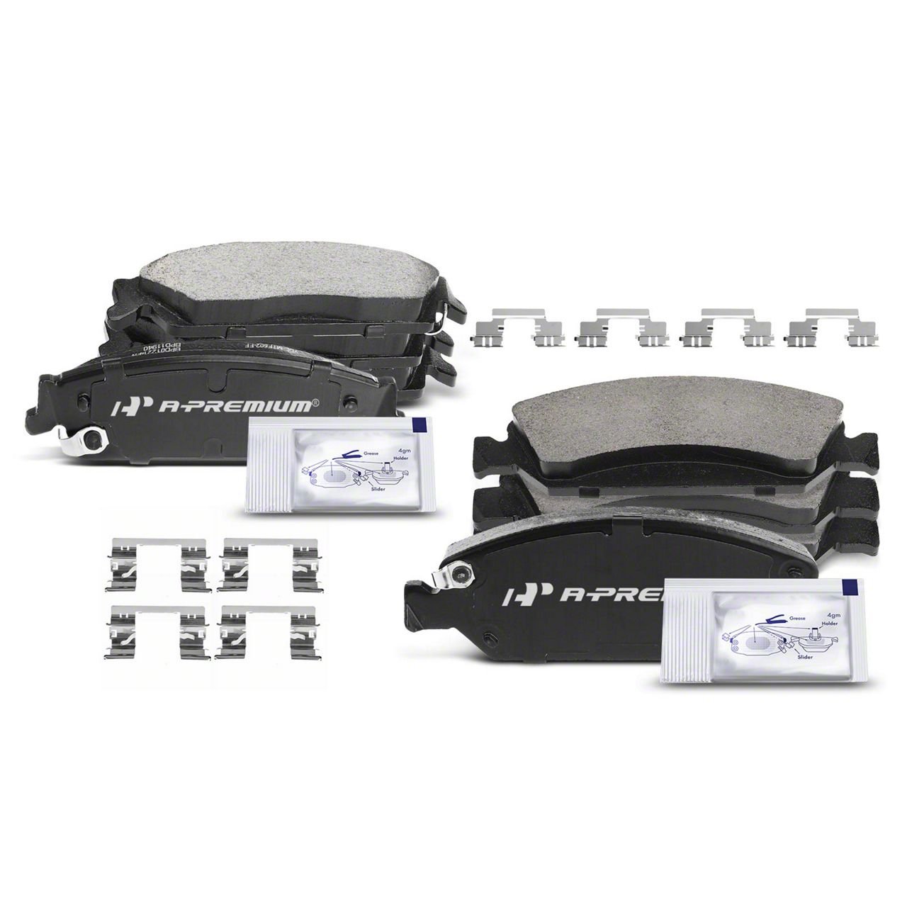 Tahoe Ceramic Brake Pads Front And Rear 08 14 Tahoe Excluding Police