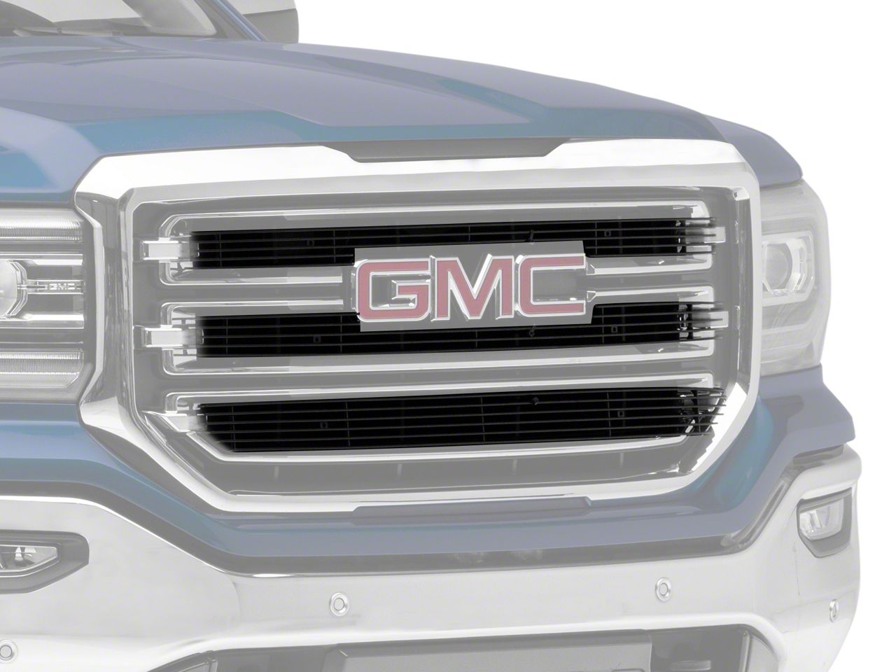 T REX Grilles Sierra 1500 Laser Billet Series Upper Overlay Grilles