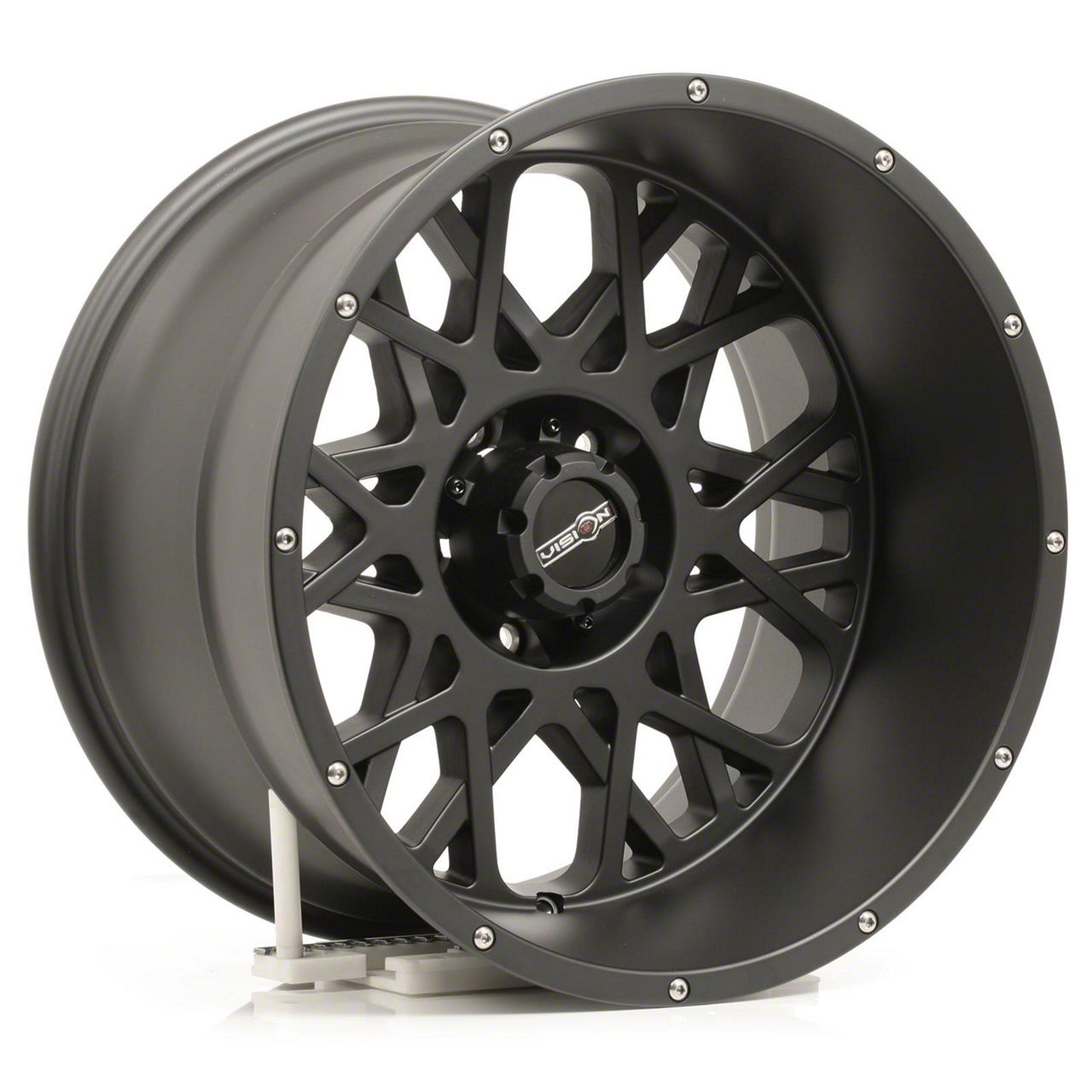 Vision Off Road Ram Rocker Satin Black Lug Wheel X