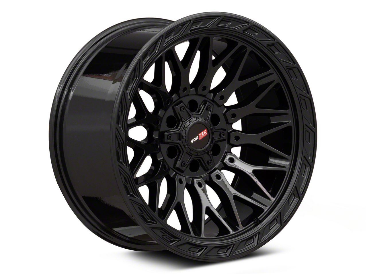 Vortek Off Road Yukon Vrp Gloss Black Lug Wheel X Mm