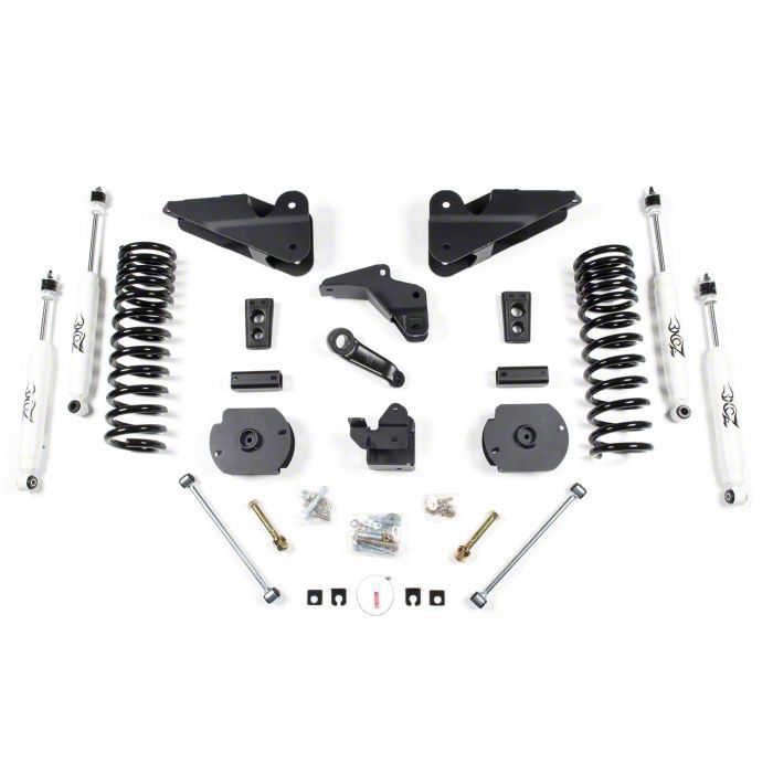 Zone Offroad RAM 2500 4 50 Inch Standard Suspension Lift Kit With Nitro