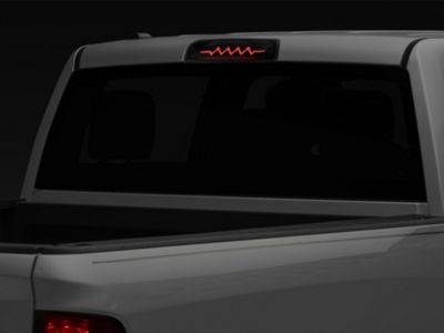 Ram Sequential Heartbeat Led Third Brake Light Carbon Fiber Look