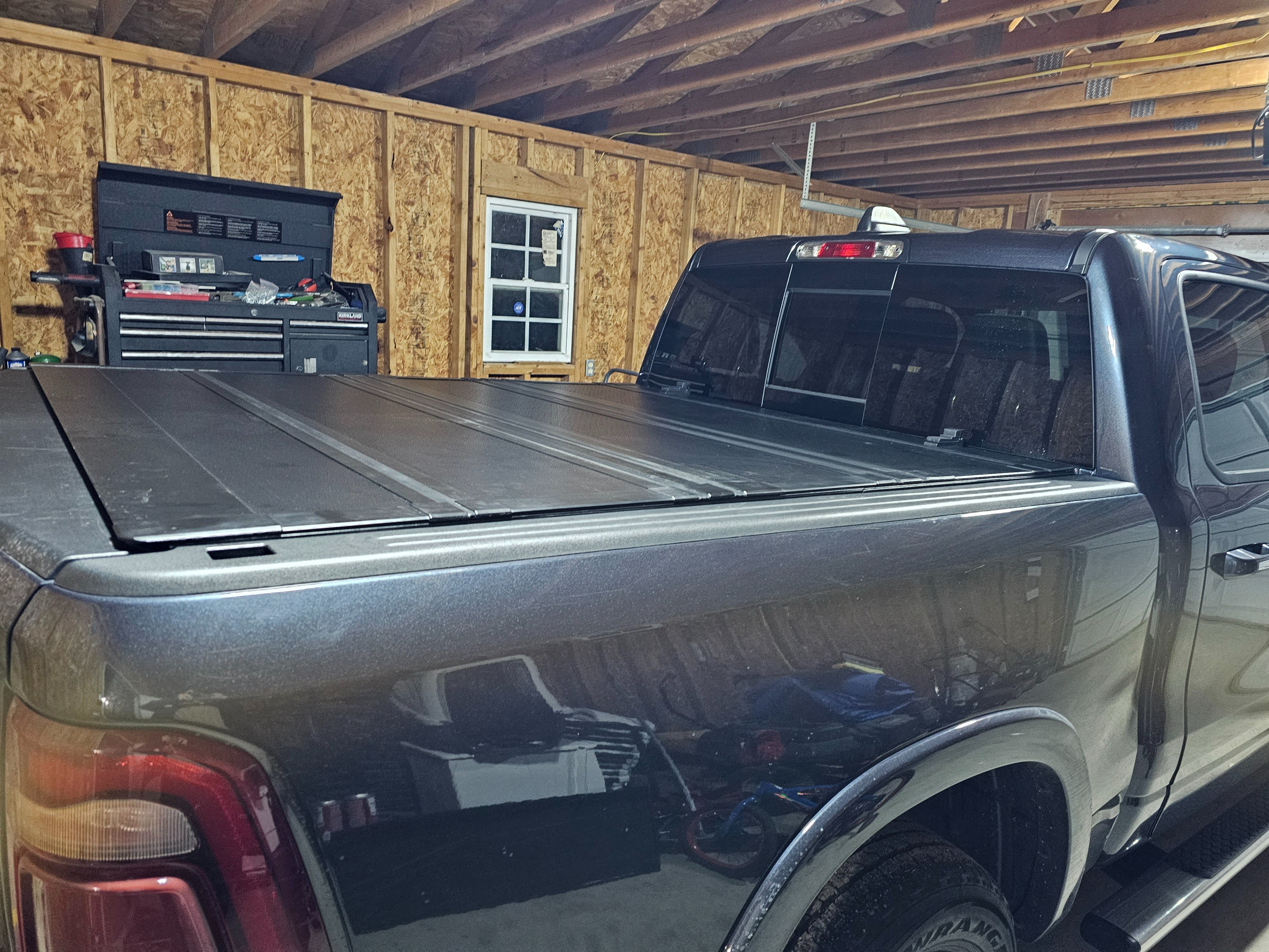 Proven Ground Low Profile Quad Fold Tonneau Cover (19-24 RAM 1500 w/ 5.7-Foot Box & w/o RAM Box)