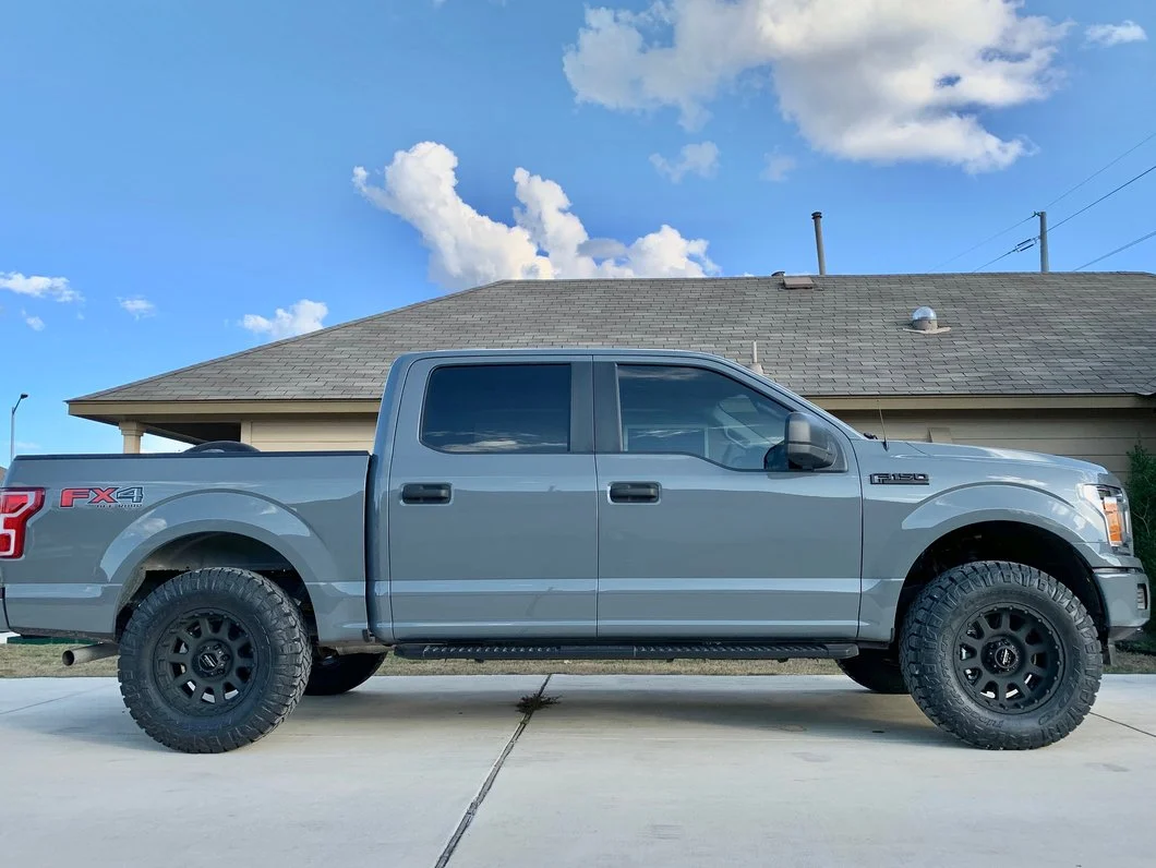 F-150 Truck on Big Wheels and Tires