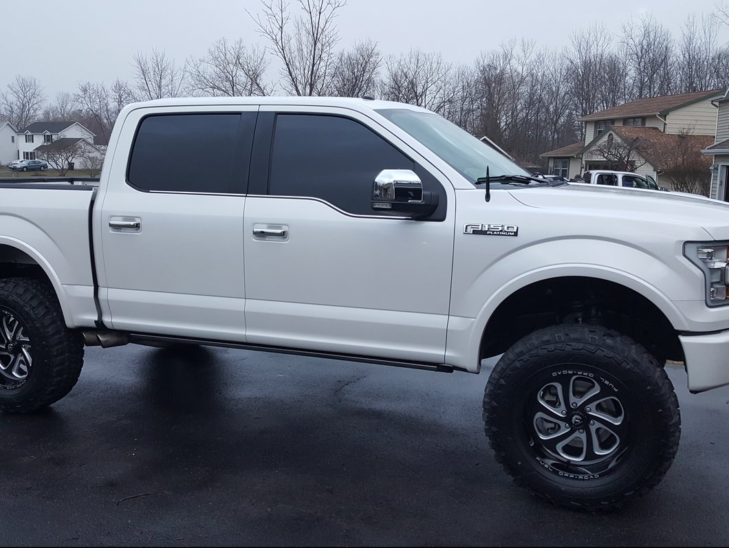 Lifted Pickup Truck Off Road Wheels