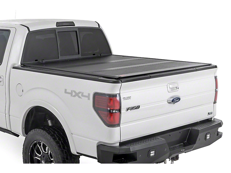 Rough Country Hard Low Profile Tri-Fold Tonneau Cover