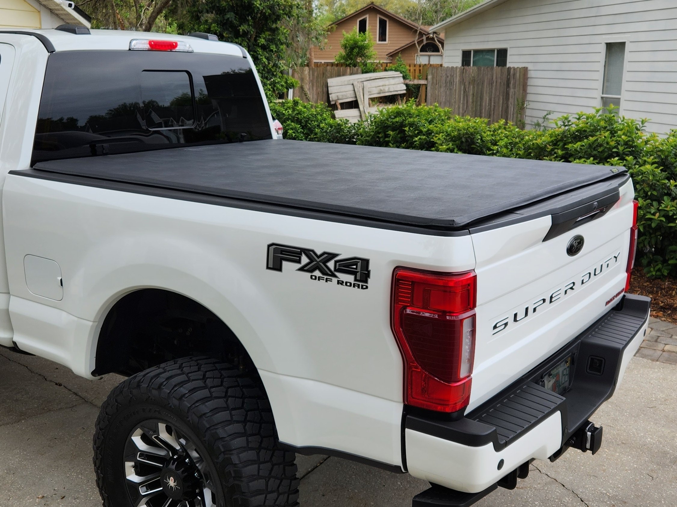 Proven Ground Locking Roll-Up Tonneau Cover 17-24 F-250 Super Duty