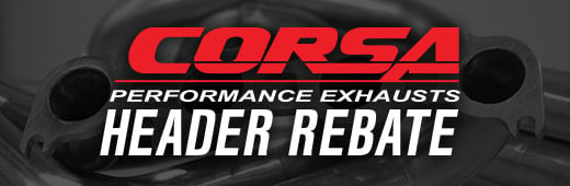 Corsa Performance Header Rebate