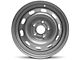 10-Slot Replica Steel Silver 5-Lug Wheel; 17x7; 25mm Offset (02-08 RAM 1500, Excluding Mega Cab)