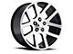 SRT-10 Style Gloss Black Machined 5-Lug Wheel; 20x9; 25mm Offset (02-08 RAM 1500, Excluding Mega Cab)