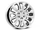 Raptor Style Chrome 6-Lug Wheel; 20x9; 20mm Offset (04-08 F-150)