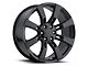 2009 Denali Replica Gloss Black 6-Lug Wheel; 20x8.5; 31mm Offset (07-13 Sierra 1500)