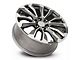 Denali 12-Spoke Replica Grey Machine Face 6-Lug Wheel; 22x9; 28mm Offset (07-13 Sierra 1500)