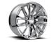 Escalade 12-Spoke Replica Chrome 6-Lug Wheel; 20x9; 28mm Offset (07-13 Sierra 1500)