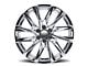 Escalade 12-Spoke Replica Chrome 6-Lug Wheel; 20x9; 28mm Offset (07-13 Sierra 1500)