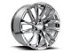 Escalade 12-Spoke Replica Chrome 6-Lug Wheel; 22x9; 28mm Offset (07-13 Sierra 1500)