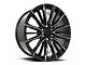 Escalade Platinum V Replica Gloss Black Balled Milled 6-Lug Wheel; 26x10; 31mm Offset (07-13 Sierra 1500)