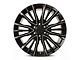 Escalade Platinum V Replica Gloss Black Balled Milled 6-Lug Wheel; 26x10; 31mm Offset (07-13 Sierra 1500)