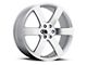 Tahoe Replica Silver Machine Face 6-Lug Wheel; 22x9; 22mm Offset (07-13 Sierra 1500)