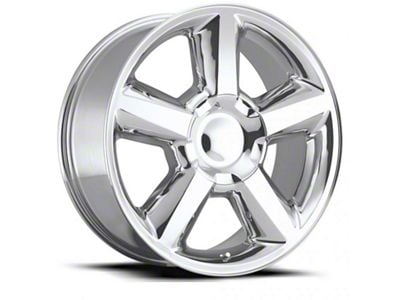 2007 Tahoe Replica Chrome 6-Lug Wheel; 20x8.5; 30mm Offset (07-13 Silverado 1500)