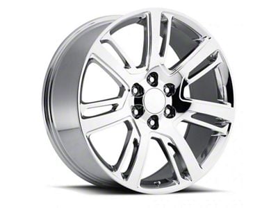 2015 Escalade Replica Chrome 6-Lug Wheel; 22x9; 31mm Offset (07-13 Silverado 1500)