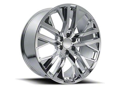 CarbonPro Replica Chrome 6-Lug Wheel; 20x9; 28mm Offset (07-13 Silverado 1500)